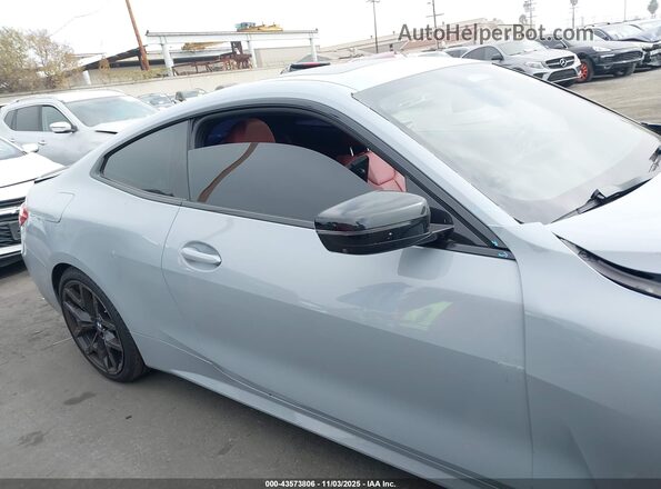 WBA43DA00SCT15880 2025 BMW 4 SERIES Gray Սալոնի 360 աստիճան տեսք