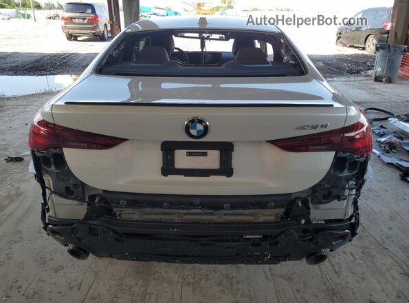 WBA43DA01TCV25874 2026 BMW 4 SERIES White უკანა ხედი