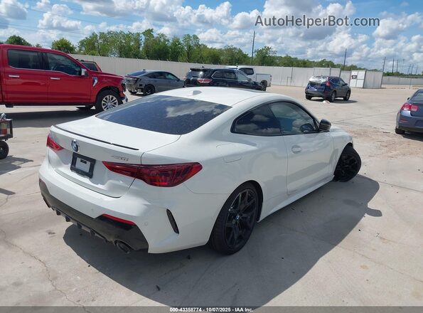 WBA43DA01TCV47759 2026 BMW 4 SERIES White Tył prawy