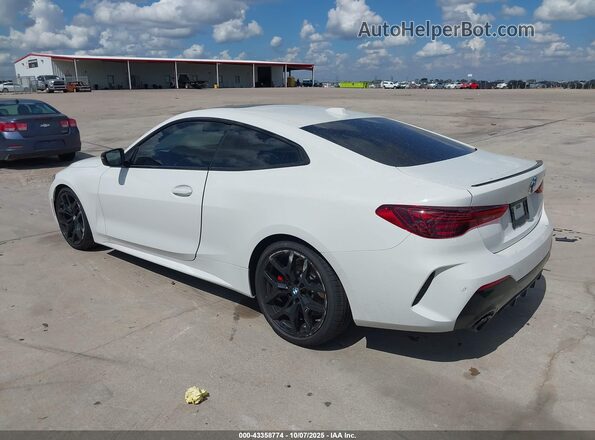 WBA43DA01TCV47759 2026 BMW 4 SERIES White Tył lewy