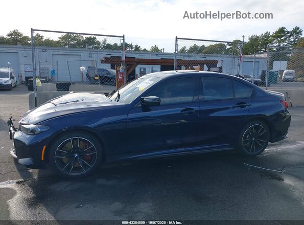 WBA43FF02PFN30204 2023 BMW 3 SERIES Blue Սալոնի 360 աստիճան տեսք