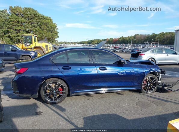 WBA43FF02PFN30204 2023 BMW 3 SERIES Blue Սալոնի հետևի տեսք