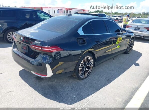WBA43FJ00RCS58506 2024 BMW 5 SERIES Black Задня права чверть