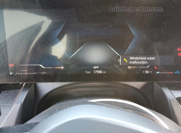 WBA43FJ00SCT65335 2025 BMW 5 SERIES Black Вид щитка приладів