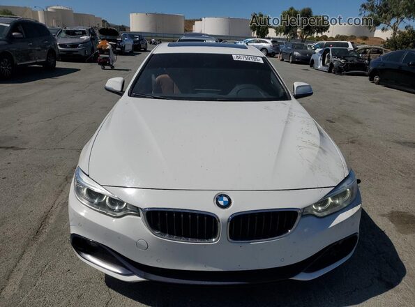 WBA4F7C50HG786673 2017 BMW 4 SERIES White წინა ხედი