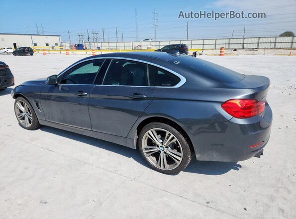 WBA4F9C58HG440480 2017 BMW 4 SERIES Gray Задня ліва чверть