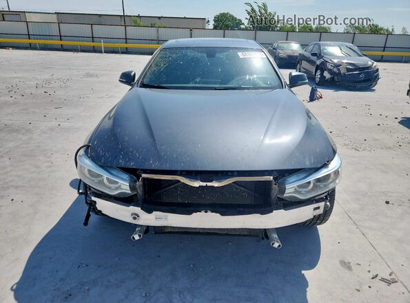 WBA4F9C58HG440480 2017 BMW 4 SERIES Gray Вид спереду