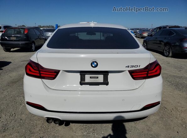 WBA4J1C08LCD14210 2020 BMW 4 SERIES White Rear view