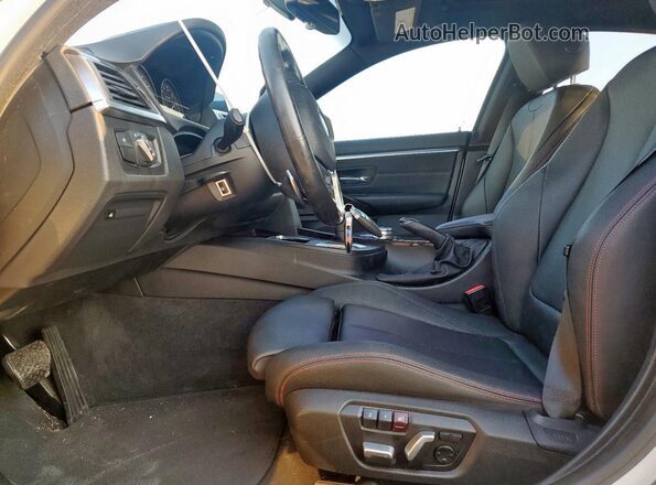 WBA4J1C53JBM11021 2018 BMW 4 SERIES White Widok wnętrza z przodu