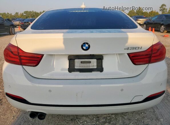 WBA4J1C53JBM11021 2018 BMW 4 SERIES White Widok z tyłu