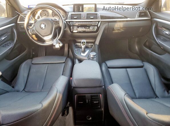WBA4J1C53JBM11021 2018 BMW 4 SERIES White Widok deski rozdzielczej