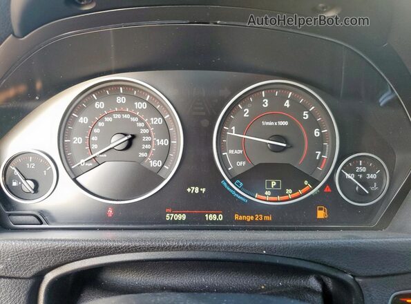 WBA4J1C53JBM11021 2018 BMW 4 SERIES White Widok zestawu wskaźników