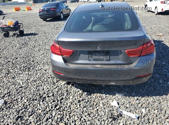 WBA4J3C57JBG91864 2018 BMW 4 SERIES Gray Widok z tyłu