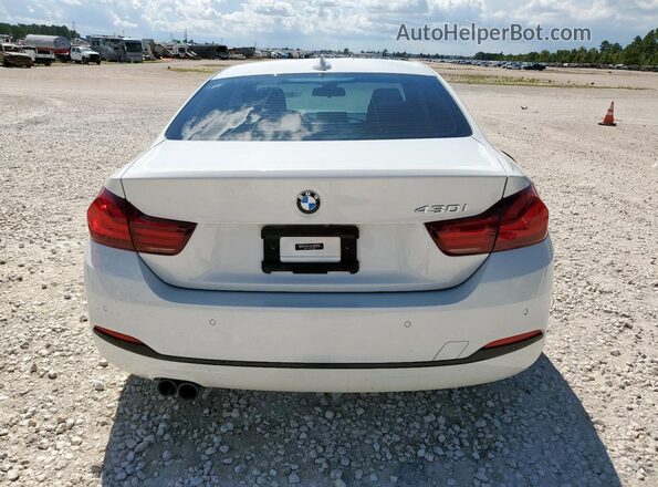 WBA4W3C01LFJ38593 2020 BMW 4 SERIES White უკანა ხედი