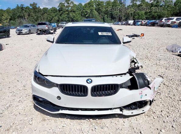WBA4W3C01LFJ38593 2020 BMW 4 SERIES White წინა ხედი