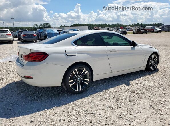 WBA4W3C01LFJ38593 2020 BMW 4 SERIES White უკანა მარჯვენა