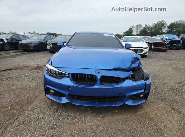 WBA4W5C07LFJ51134 2020 BMW 4 SERIES Blue წინა ხედი