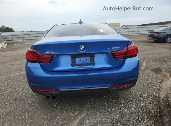 WBA4W5C07LFJ51134 2020 BMW 4 SERIES Blue უკანა ხედი