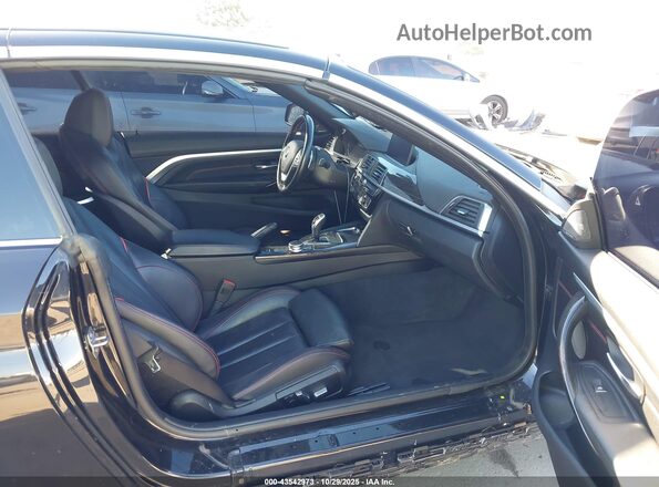 WBA4Z1C00L5P87657 2020 BMW 4 SERIES Black Widok wnętrza z przodu