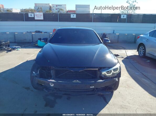 WBA4Z1C00L5P87657 2020 BMW 4 SERIES Black Widok wnętrza z tyłu