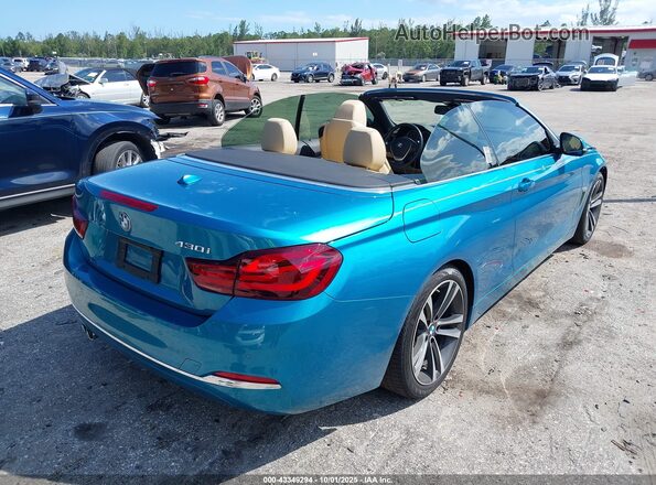 WBA4Z1C03L5R39849 2020 BMW 4 SERIES Blue Tył prawy