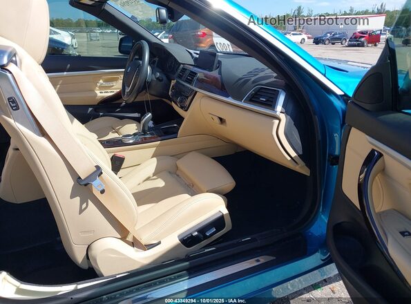 WBA4Z1C03L5R39849 2020 BMW 4 SERIES Blue Widok wnętrza z przodu