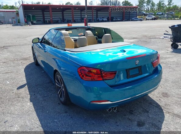 WBA4Z1C03L5R39849 2020 BMW 4 SERIES Blue Tył lewy