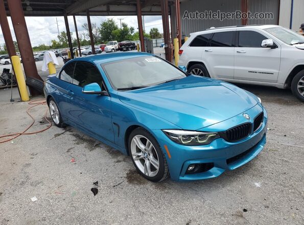 WBA4Z1C04L5P69677 2020 BMW 4 SERIES Turquoise Առջևի աջ