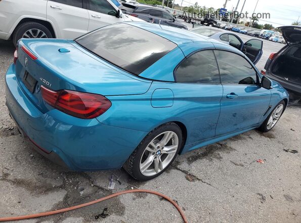 WBA4Z1C04L5P69677 2020 BMW 4 SERIES Turquoise Հետևի աջ