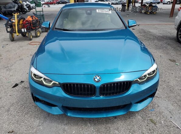 WBA4Z1C04L5P69677 2020 BMW 4 SERIES Turquoise Դիմացի տեսք
