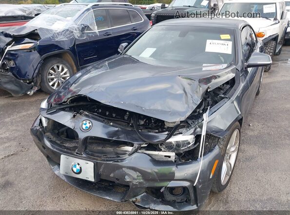 WBA4Z1C52JEA31453 2018 BMW 4 SERIES Black Widok z przodu