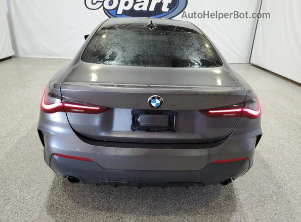 WBA53AP01MCG52316 2021 BMW 4 SERIES Gray Հետևի տեսք