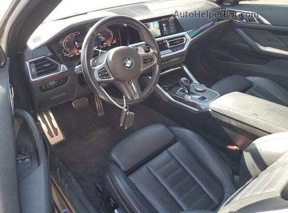 WBA53AP01MCG52316 2021 BMW 4 SERIES Gray Առջևի վահանակի տեսք