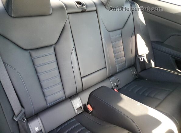 WBA53AP01MCG52316 2021 BMW 4 SERIES Gray Հետևի նստատեղերի տեսք