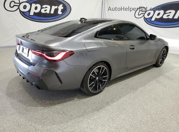 WBA53AP01MCG52316 2021 BMW 4 SERIES Gray Հետևի աջ