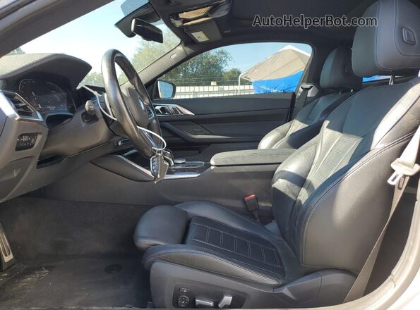 WBA53AP01MCG52316 2021 BMW 4 SERIES Gray Սալոնի դիմացի տեսք