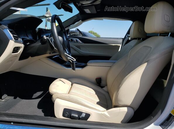 WBA53AP02MCG44662 2021 BMW 4 SERIES White Вид салону спереду