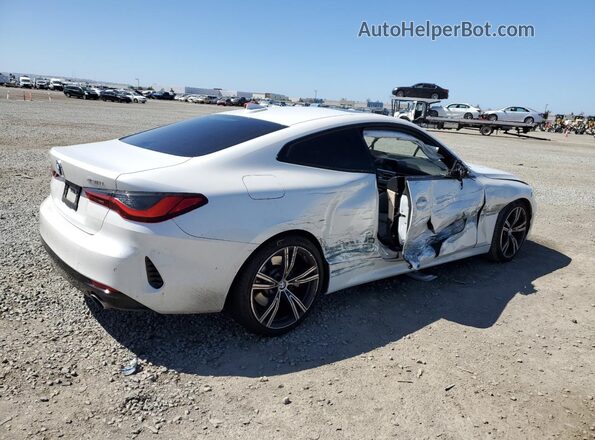 WBA53AP02MCG44662 2021 BMW 4 SERIES White Задня права чверть