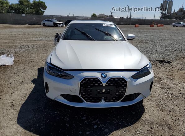 WBA53AP02MCG44662 2021 BMW 4 SERIES White Вид спереду