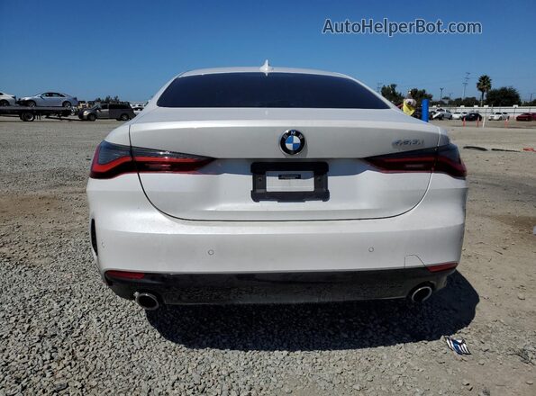 WBA53AP02MCG44662 2021 BMW 4 SERIES White Вид ззаду