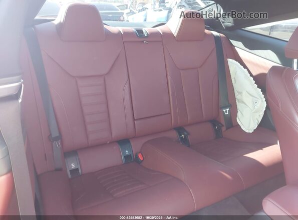 WBA53AP04NCJ69403 2022 BMW 4 SERIES Pewter VIN კოდის სტიკერის ხედი