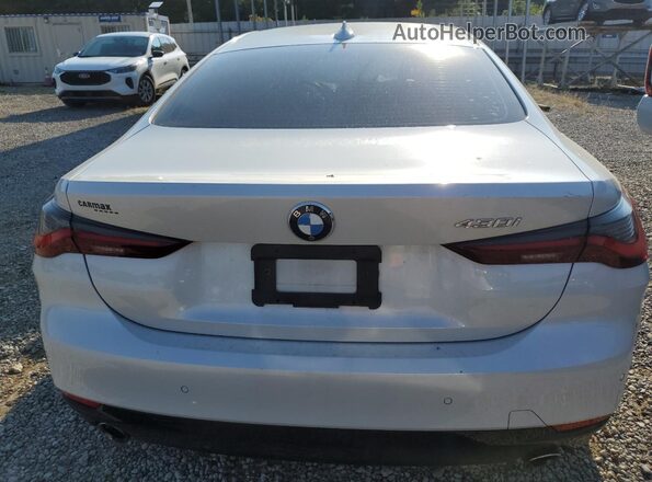 WBA53AP07MCG25122 2021 BMW 4 SERIES White Widok z tyłu