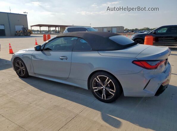 WBA53AT01NCJ16700 2022 BMW M4 Silver Задня ліва чверть