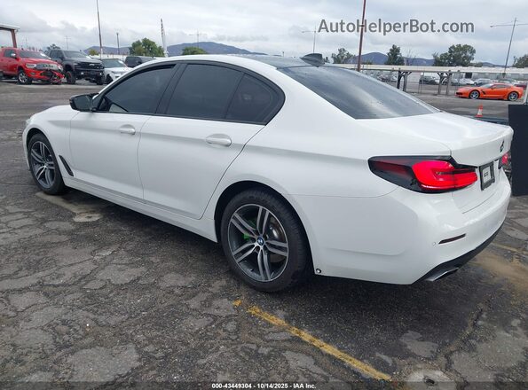 WBA53BH04NCJ34686 2022 BMW 5 SERIES White Հետևի ձախ