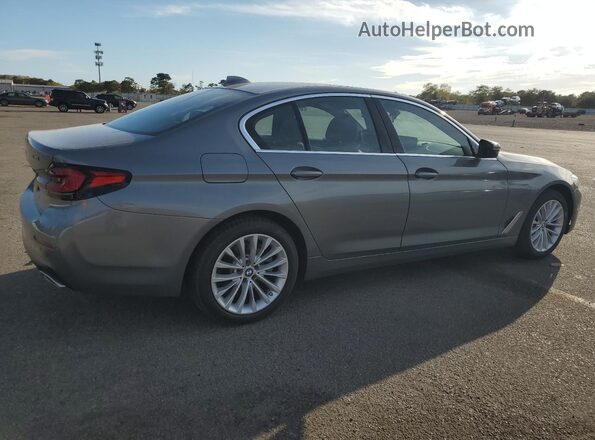 WBA53BH04PCN04134 2023 BMW 5 SERIES Серебряный Задняя правая четверть