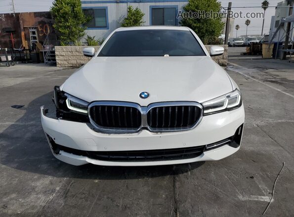 WBA53BH06PWY20326 2023 BMW 5 SERIES White Вид спереду