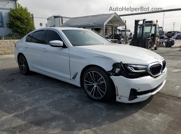 WBA53BH06PWY20326 2023 BMW 5 SERIES White Передня права чверть