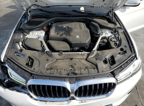 WBA53BH06PWY20326 2023 BMW 5 SERIES White Вид задньої частини салону