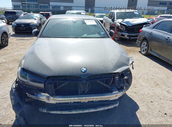 WBA53BH09NWX44940 2022 BMW 5 SERIES Серый Вид панели приборов
