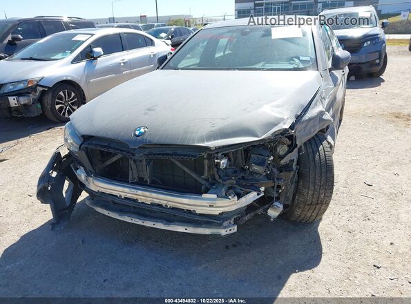 WBA53BH09NWX44940 2022 BMW 5 SERIES Серый Вид спереди